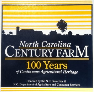 North Carolina Century Farm 